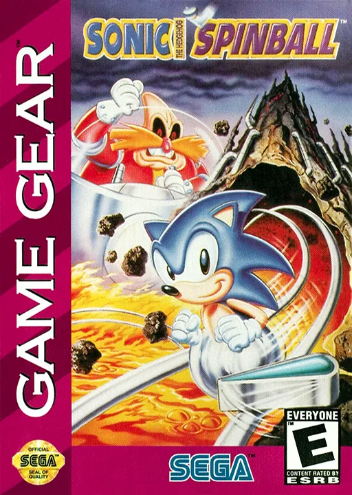 Обложка игры Sonic Spinball